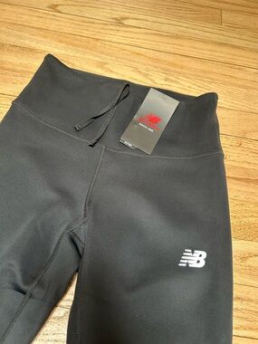 New Balance Black High-Waist Performance Leggings